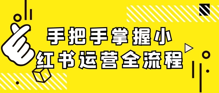 手把手掌握小红书运营全流程【4.3GB/MP4】-kk小站