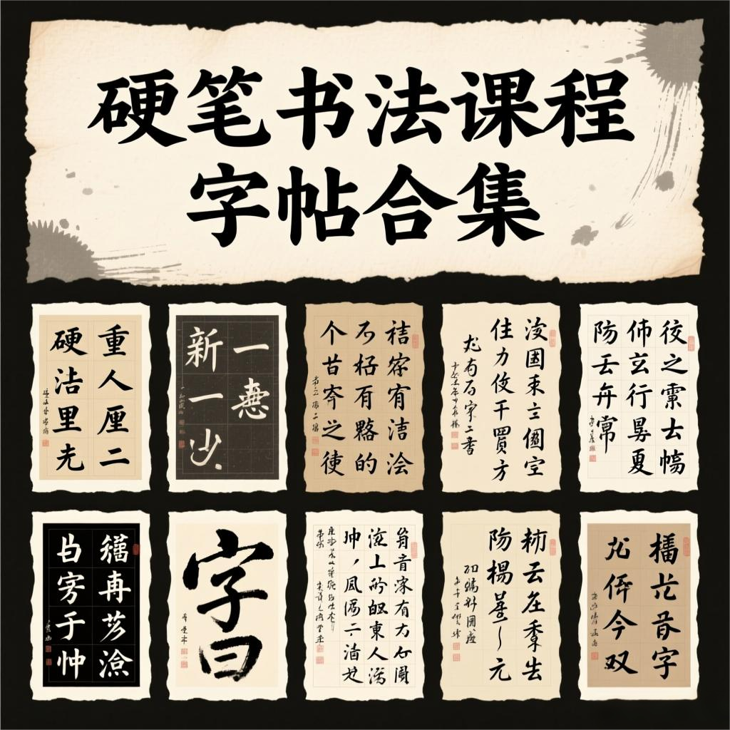【硬笔书法课程】【字帖合集】（覆盖大部分名家课程）73.1GB（共724个项目）-kk小站